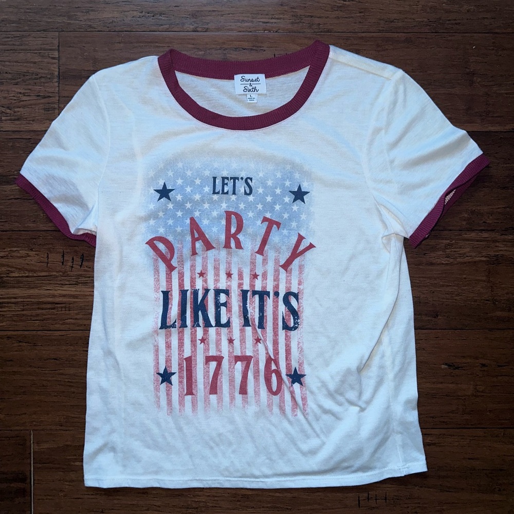 4th of July women’s shirt